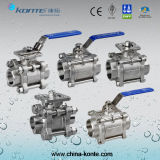 Stainless Steel Threaded 1PC/2PC/3PC Ball Valve