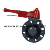 Chemical Plastic Butterfly Valve for Corrosive Fluid