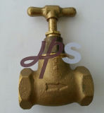 Brass Stop Valve with Brass Handle