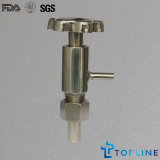 Sanitary Stainless Steel Sampling Valve with Welding Ends