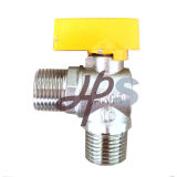 Brass Gas Ball Valve with Butterfly Handle