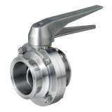 Sanitary Stainless Steel Manual Food Grade Butterfly Valve