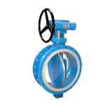 Triple Eccentric Flanged Wormgear Butterfly Valve