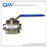 Three Pieces Stainless Steel Floating Ball Valve