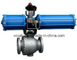 Stainless Steel Ball Valve with Single Action Pneumatic Actuator
