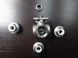 3 Way Ball Valve of Stainless Steel Assembly