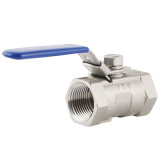 Precision Casting Stainless Steel 1PC Reduce Bore Screwed Ball Valve