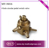 4 Hole Circular Pedal Switch Valve for Dental Spare Part