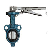 JIS 10k Wafer Cast Iron Butterfly Valve with Low Price