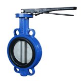 5 Inches Di Body Handle Pinless Wafer Butterfly Valve Pn16