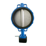 Manual Operared Wafer Type Resilient Butterfly Valve