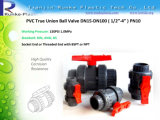 Plastic PVC Double Union Ball Valve
