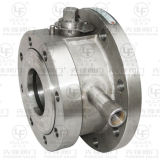 Bottom Discharge Ball Valve with Heating Jacket