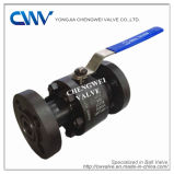 Two Pieces Forged Steel Flange Ball Valve (Q41F-900LB)