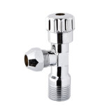 Top Chromed Brass Angle Valve with Plastic Handle