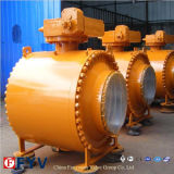 API 6D Forged Steel 3PC Trunnion Ball Valve