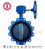 Lug Butterfly Valve with Gear