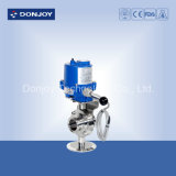Stainless Steel Sanitary Electic Clamp Butterfly Valve