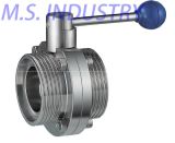 Sanitary Male/Male Butterfly Valve