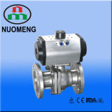 Stainless Steel Pneumatic Flanged Ball Valve (DIN-No. RQ1061)