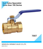 2PC Female Threaded Brass Ball Valve for Fuel Gas