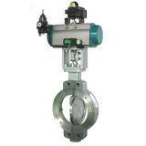 Pneumatic Actuated Butterfly Valve Veson Valve