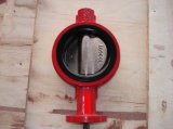 One Shaft Without Pin Type Butterfly Valve