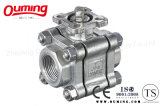 3PC Threaded Ball Valve with Direct Mounting Pad (2000WOG)