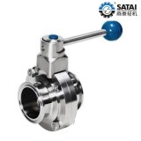 Sanitary Clamp-Clamp Butterfly Valve (SATAIBB007)