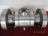 High Temperature Reduced Bore Floating Type Ball Valve Flange End