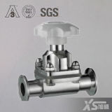 Stainless Steel Sanitary Straight Diaphragm Valves with Silicone Membrane