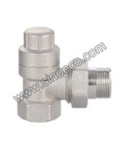 Brass Reduced Male Forged Radiator Valve