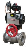 Flanged Ball Valve with Pneumatic Actuator