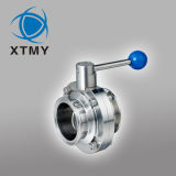 Sanitary Stainless Steel Clamp Butterfly Valve