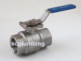 2-PC Ball Valve with Mounting Pad