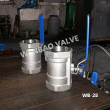1-Piece NPT Stainless Steel 316 Ball Valve with Handle