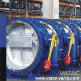 Flanged High Performance Hydraulic Counterweight Butterfly Valve