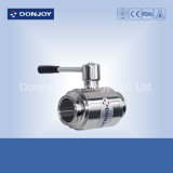 Stainless Steel Manual Clamp Direct /2 Way Ball Valve