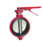Centre Lined Wafer Butterfly Valve with Lever Operation