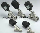 Stainless Steel Pneumatic Angle Seat Valve