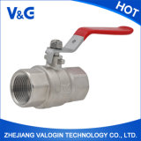 CE and Acs Steel Handle Brass Ball Valve (VG-A11011)