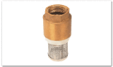 Brass Check Valve With Stainless Steel Filter (YT4002 )
