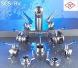 304/316L Sanitary Stainless Steel Tri Clamp Butterfly Valve