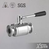 Stainless Steel Sanitary Clamp Ball Valve with PTFE Seat