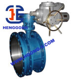 DIN Wcb Electric Flange Butterfly Valve