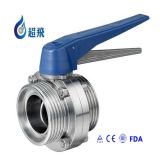 304/316L Sanitary Stainless Steel Butterfly Valve (CF88001)