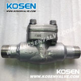 Stainless Steel Outside Screw Forged Check Valve (H21)
