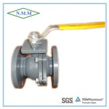 Ductile Iron Flange Ends Ball Valve with Handle Operated