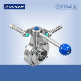 Manual Butterfly Valve with Position Sensor