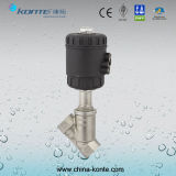 New Design, Hot Sales Pneumatic Threaded Angle Seat Valve with PA Head